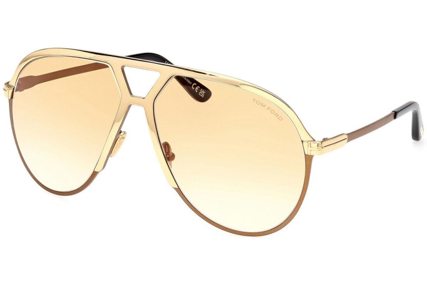 Sunglasses Tom Ford Xavier FT1060 30F Pilot Gold