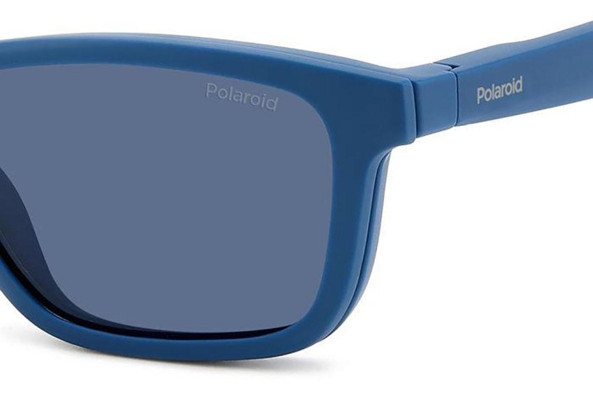 Brillen Polaroid PLD2147/CS FLL/C3 Polarized Rechteck Blau