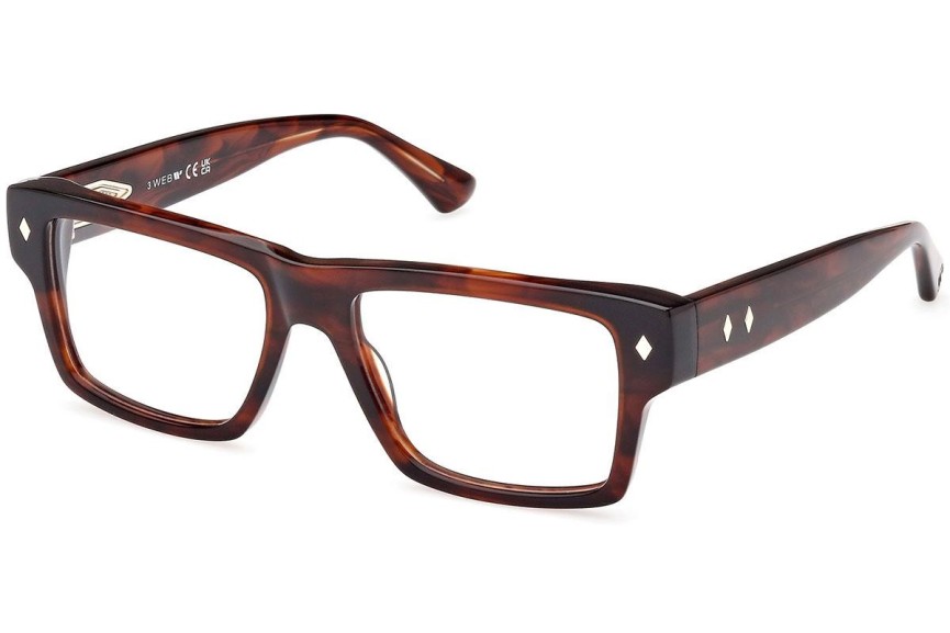 Glasses Web WE5415 045 Rechteck Havanna