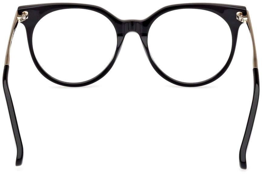 Glasses Max Mara MM5107 001 Rund Schwarz