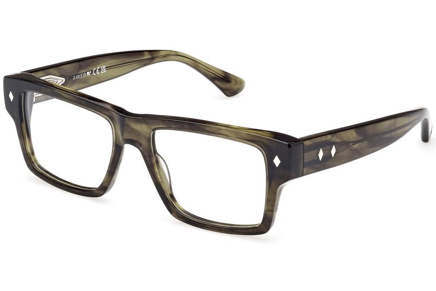 Glasses Web WE5415 059 Rechteck Havanna