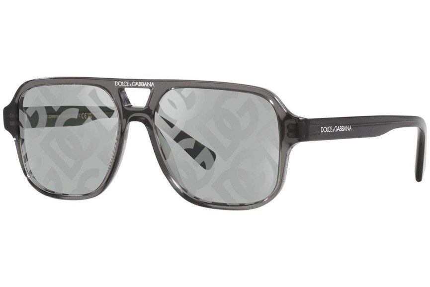 Sunglasses Dolce & Gabbana DX4003 3160AL Pilot Grau