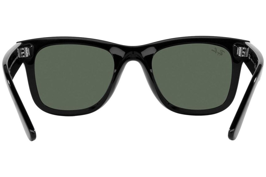 Sunglasses Ray-Ban Wayfarer Reverse RBR0502S 6677VR Quadratisch Schwarz