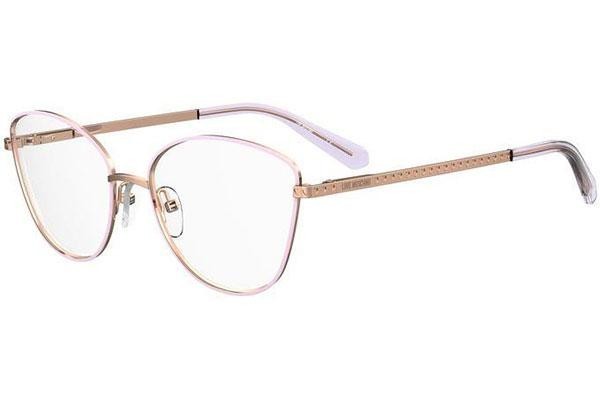 Glasses Love Moschino MOL624 LTA Cat Eye Beige