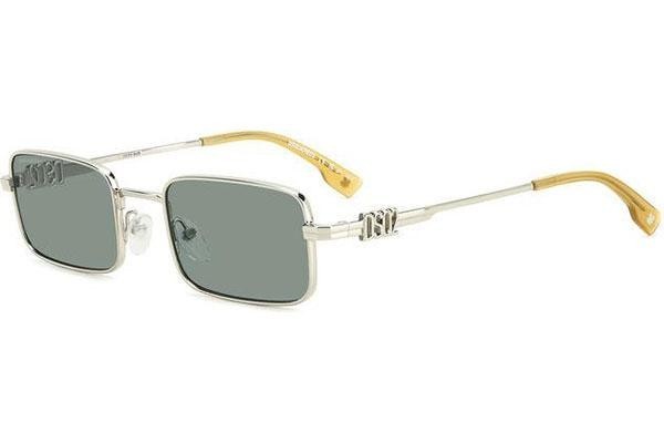 Sonnenbrille Dsquared2 D20104/S KTU/QT Rechteck Silber