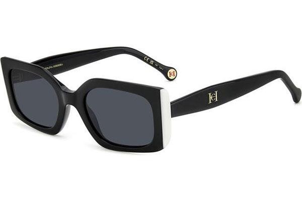 Sonnenbrille Carolina Herrera HER0182/S 80S/IR Rechteck Schwarz