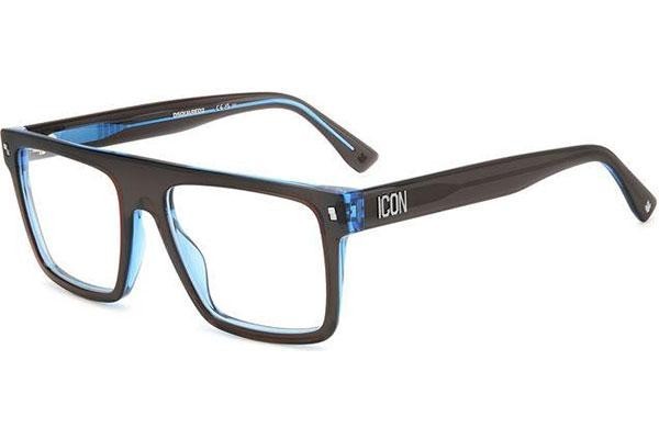 Glasses Dsquared2 ICON0012 3LG Quadratisch Braun