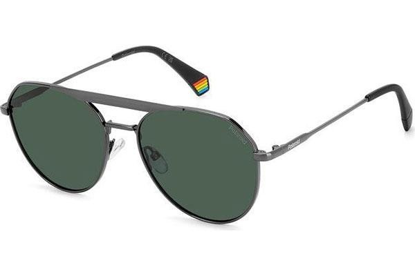 Sunglasses Polaroid PLD6211/S/X KJ1/UC Polarized Pilot Grau