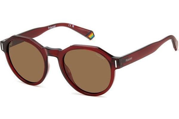 Sonnenbrille Polaroid PLD6207/S LHF/SP Polarized Rund Rot