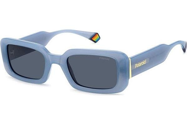 Sonnenbrille Polaroid PLD6208/S/X MVU/C3 Polarized Rechteck Blau