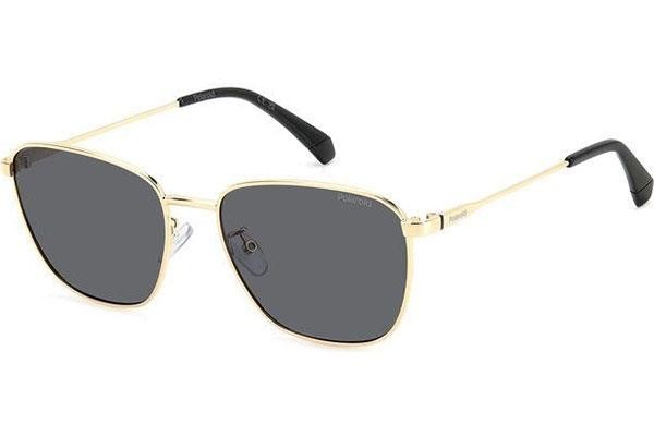 Sonnenbrille Polaroid PLD4159/G/S/X J5G/M9 Polarized Rechteck Gold