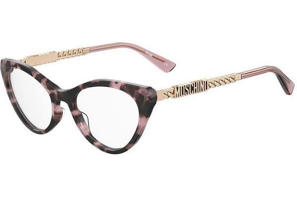 Glasses Moschino MOS626 0T4 Cat Eye Havanna