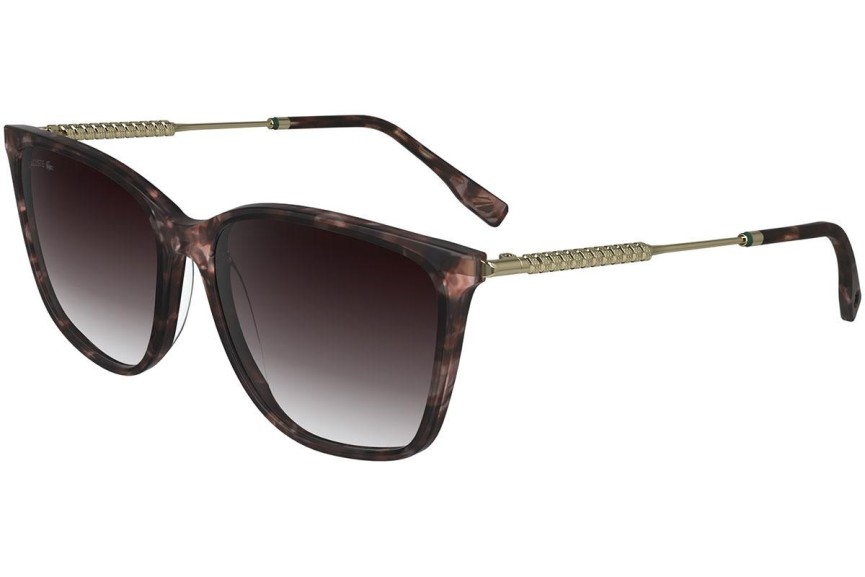 Sonnenbrille Lacoste L6016S 272 Quadratisch Havanna