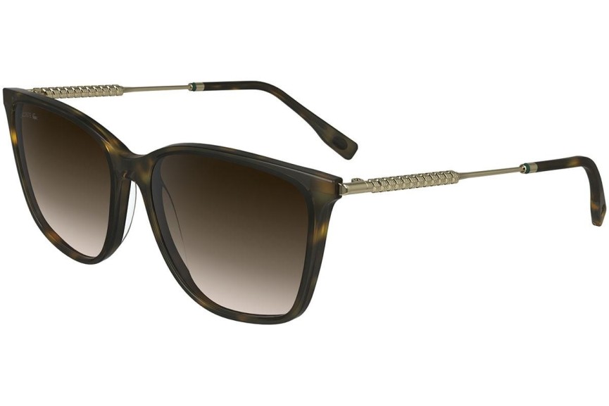 Sunglasses Lacoste L6016S 230 Quadratisch Havanna