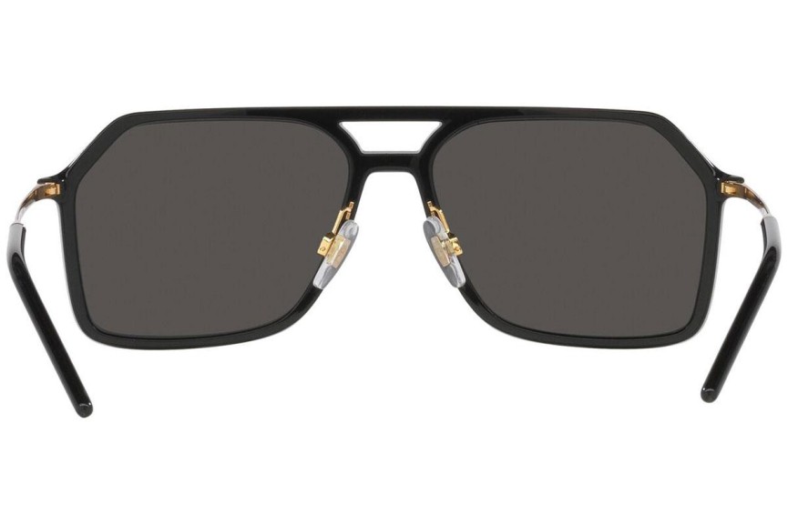 Sonnenbrille Dolce & Gabbana DG6196 252587 Pilot Schwarz