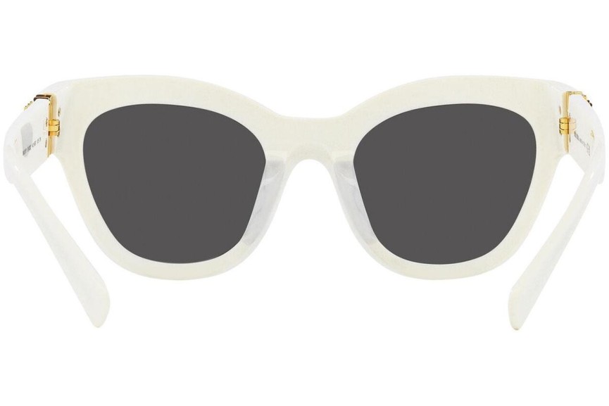 Sonnenbrille Miu Miu MU01YS 1425S0 Cat Eye Weiß