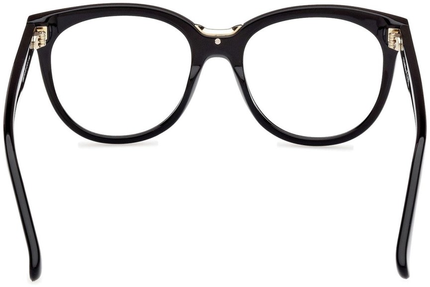 Brillen Max Mara MM5110 001 Rund Schwarz