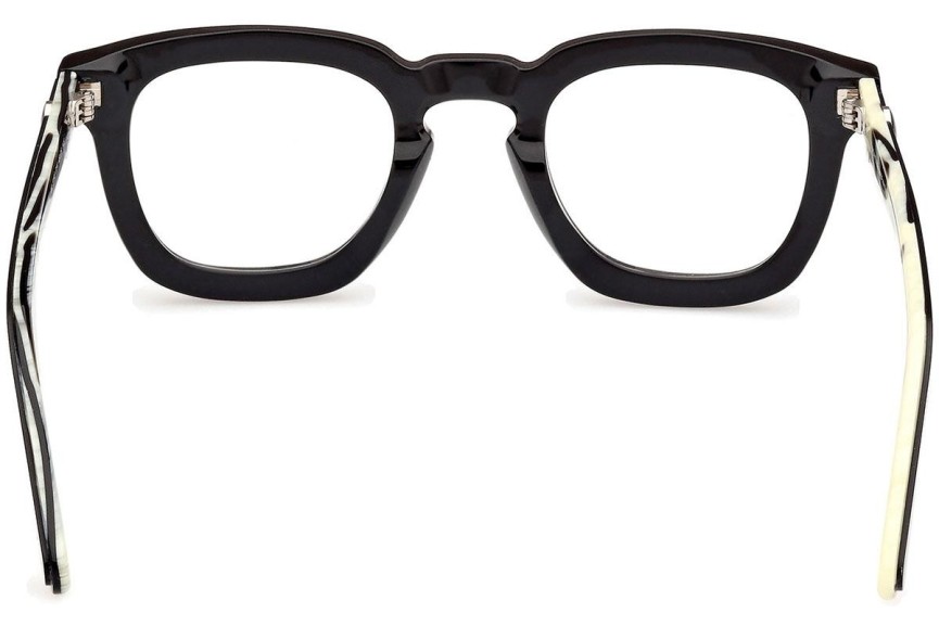 Glasses Moncler ML5195 01A Quadratisch Schwarz