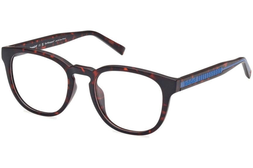 Glasses Timberland TB1843-H 052 Rund Havanna