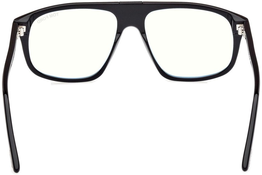 Brillen Tom Ford FT5901-B-N 001 Quadratisch Schwarz