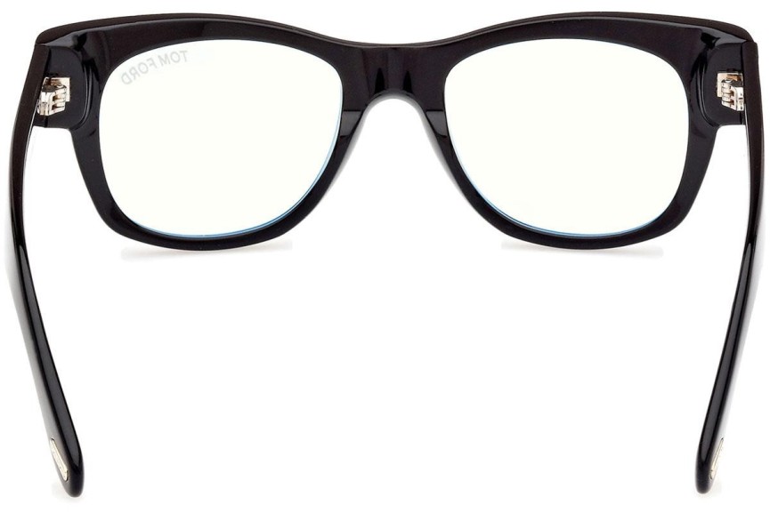 Glasses Tom Ford FT5040-B 001 Quadratisch Schwarz