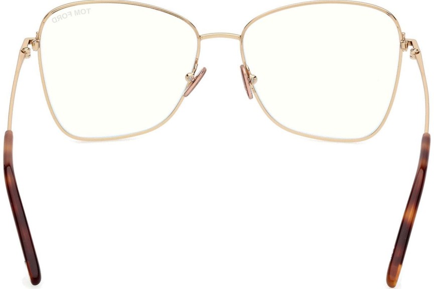 Glasses Tom Ford FT5906-B 046 Cat Eye Braun