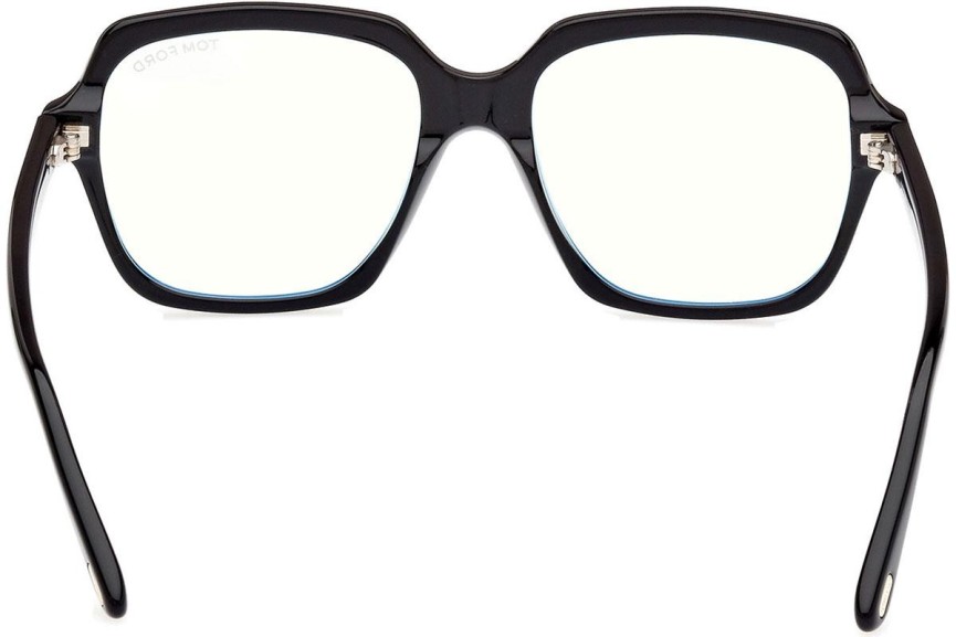 Glasses Tom Ford FT5908-B 001 Quadratisch Schwarz