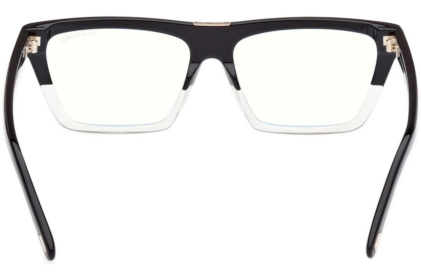 Glasses Tom Ford FT5912-B 005 Quadratisch Schwarz