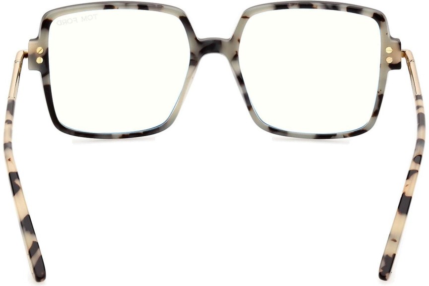 Glasses Tom Ford FT5915-B 005 Quadratisch Schwarz