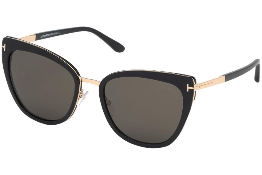 Sonnenbrille Tom Ford Simona FT0717 01A Cat Eye Schwarz