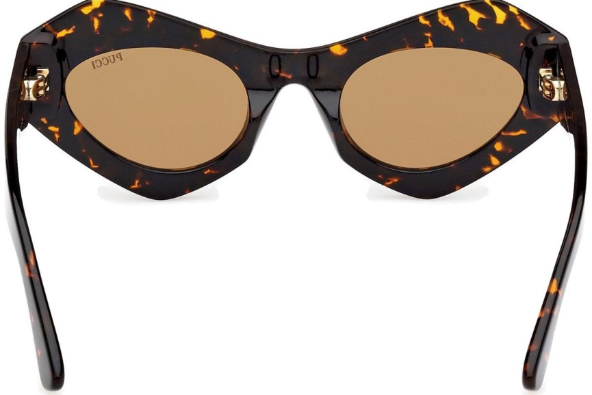 Sonnenbrille Emilio Pucci EP0214 52E Cat Eye Havanna