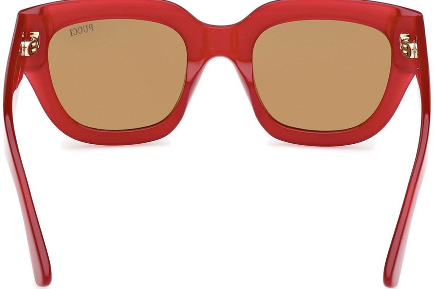 Sonnenbrille Emilio Pucci EP0215 69E Quadratisch Rot