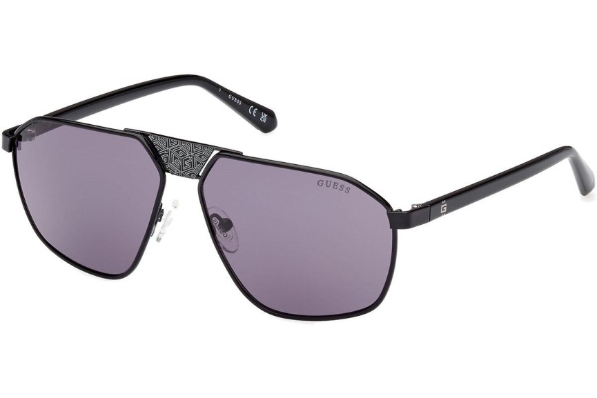 Sonnenbrille Guess GU00086 01Y Pilot Schwarz