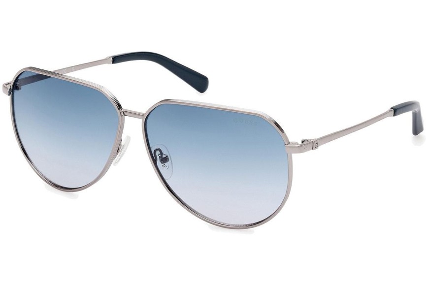 Sonnenbrille Guess GU00089 08W Quadratisch Silber