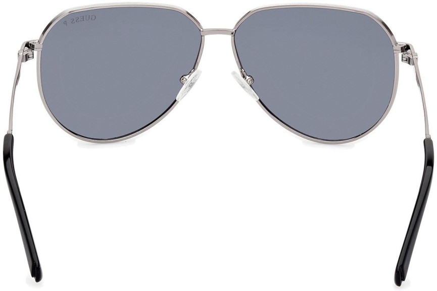 Sunglasses Guess GU00089 08D Polarized Quadratisch Silber