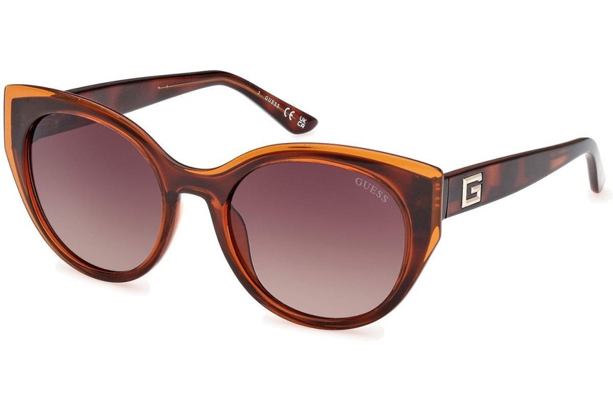 Sunglasses Guess GU7909 52F Rund Orange