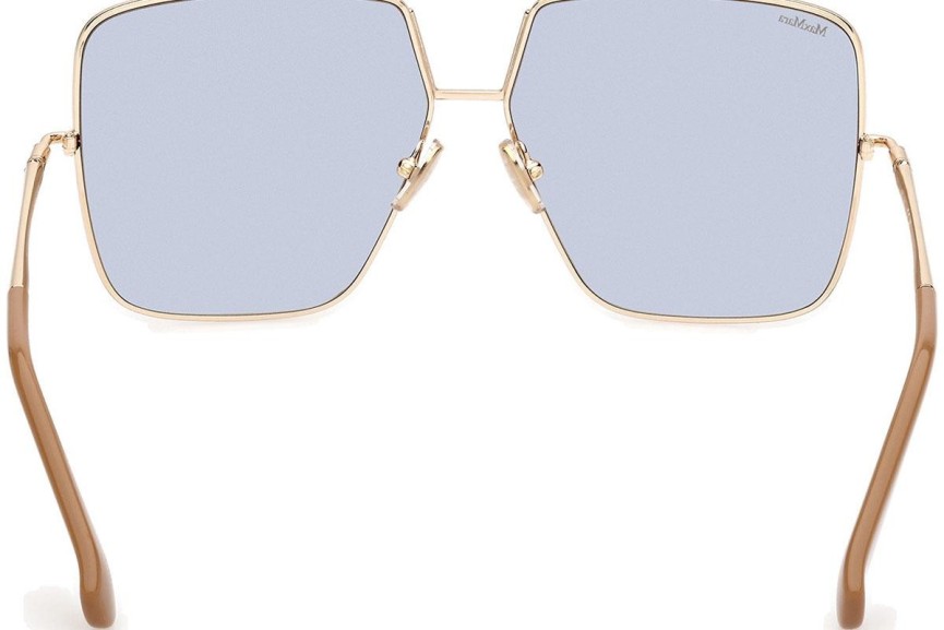 Sunglasses Max Mara Design9 MM0082 32X Quadratisch Gold