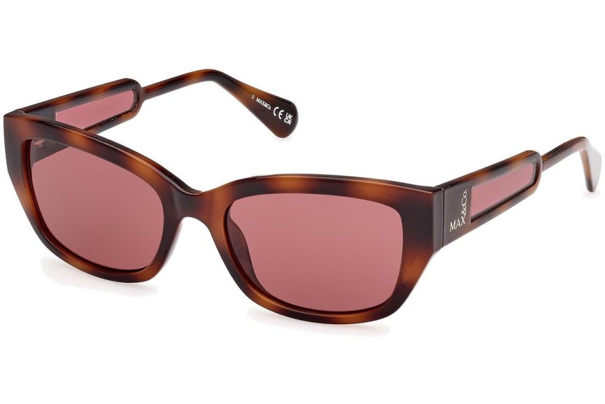 Sunglasses Max&Co. MO0086 52S Quadratisch Havanna