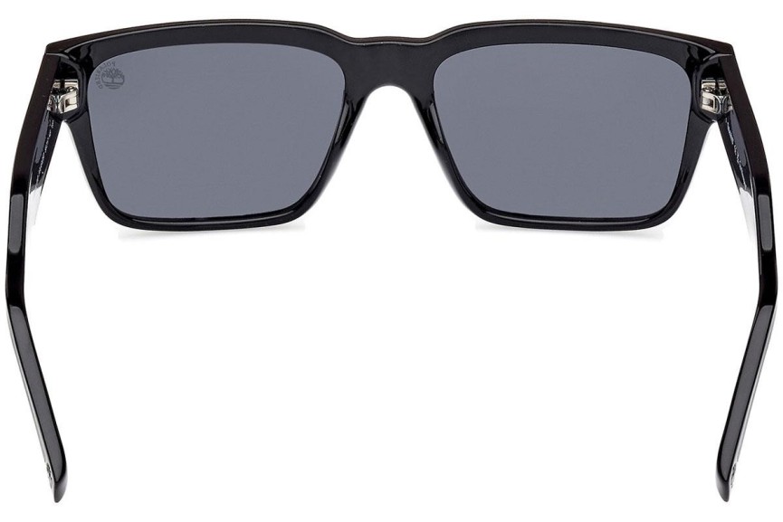 Sunglasses Timberland TB9336-H 01D Polarized Quadratisch Schwarz