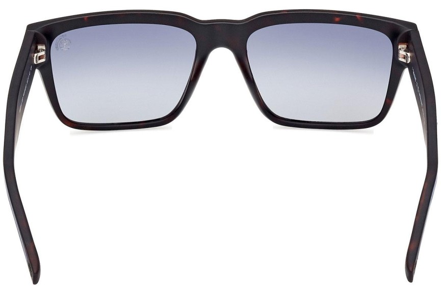 Sonnenbrille Timberland TB9336-H 52D Polarized Quadratisch Havanna