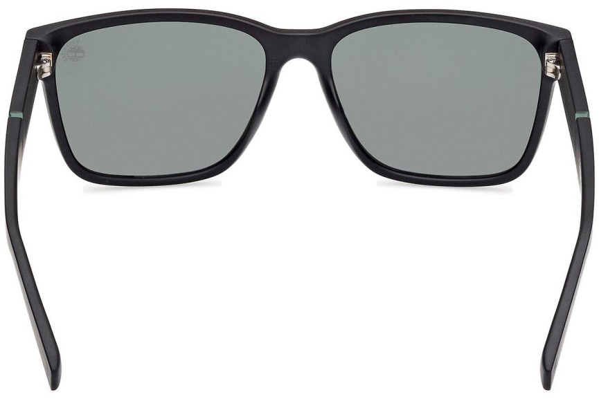 Sonnenbrille Timberland TB9335-H 02R Polarized Quadratisch Schwarz