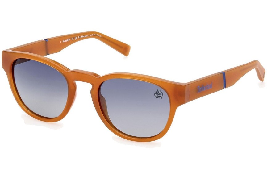 Sunglasses Timberland TB9334 47D Polarized Rund Orange