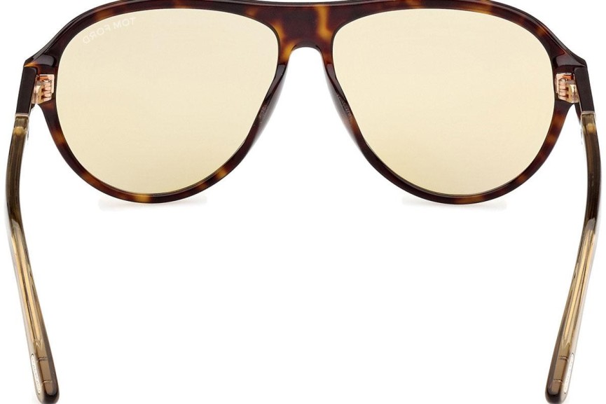 Sonnenbrille Tom Ford Quincy FT1080 52N Pilot Havanna