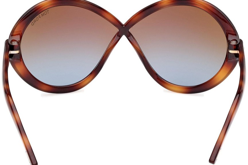 Sonnenbrille Tom Ford Jada FT1070 53F Besondere Havanna