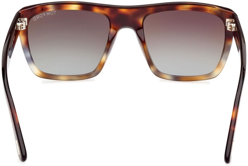 Sunglasses Tom Ford Alberto FT1077 55G Quadratisch Havanna