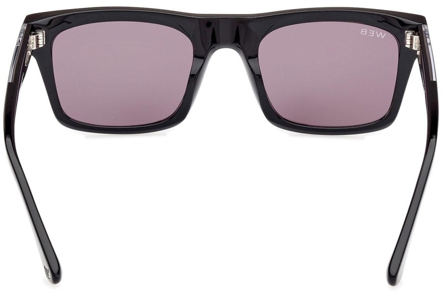 Sunglasses Web WE0362 05A Quadratisch Schwarz