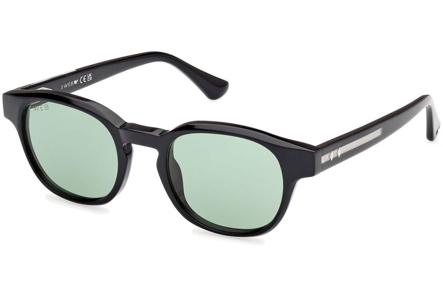 Sunglasses Web WE0361 05N Rund Schwarz