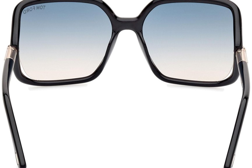 Sunglasses Tom Ford Solange-02 FT1089 01P Quadratisch Schwarz