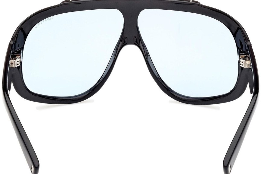 Sonnenbrille Tom Ford Rellen FT1093 01V Quadratisch Schwarz