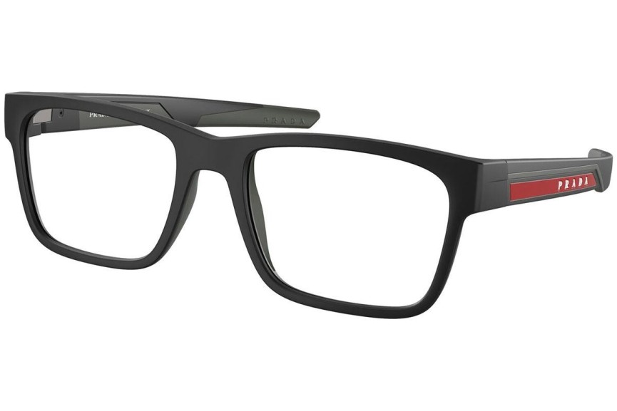 Glasses Prada Linea Rossa PS02PV 18P1O1 Quadratisch Schwarz